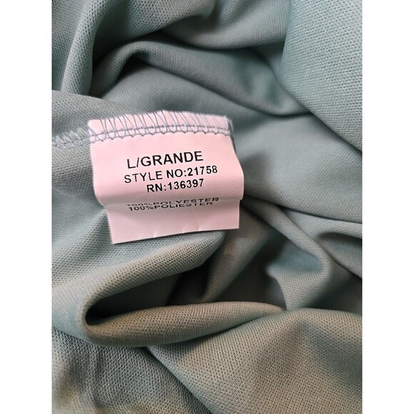 Love Point Large Mint Green Seafoam Gown Dress Prom Fairy Isle Whimsical - Picture 10 of 11